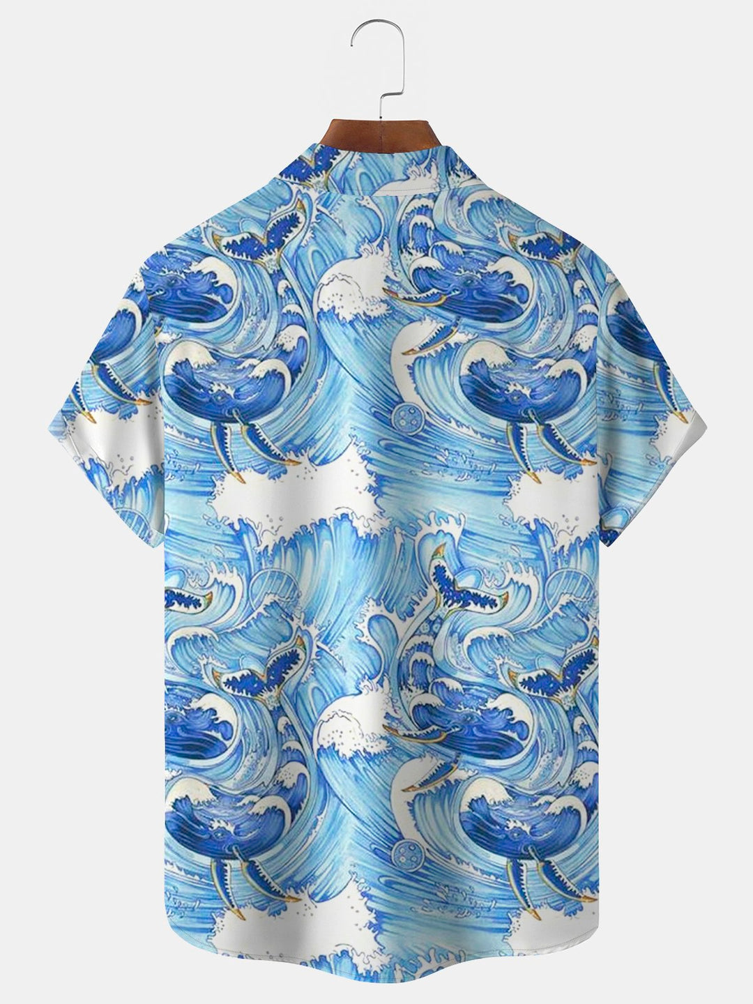 Alohadaddy Nautical Whale Print Beach Men&