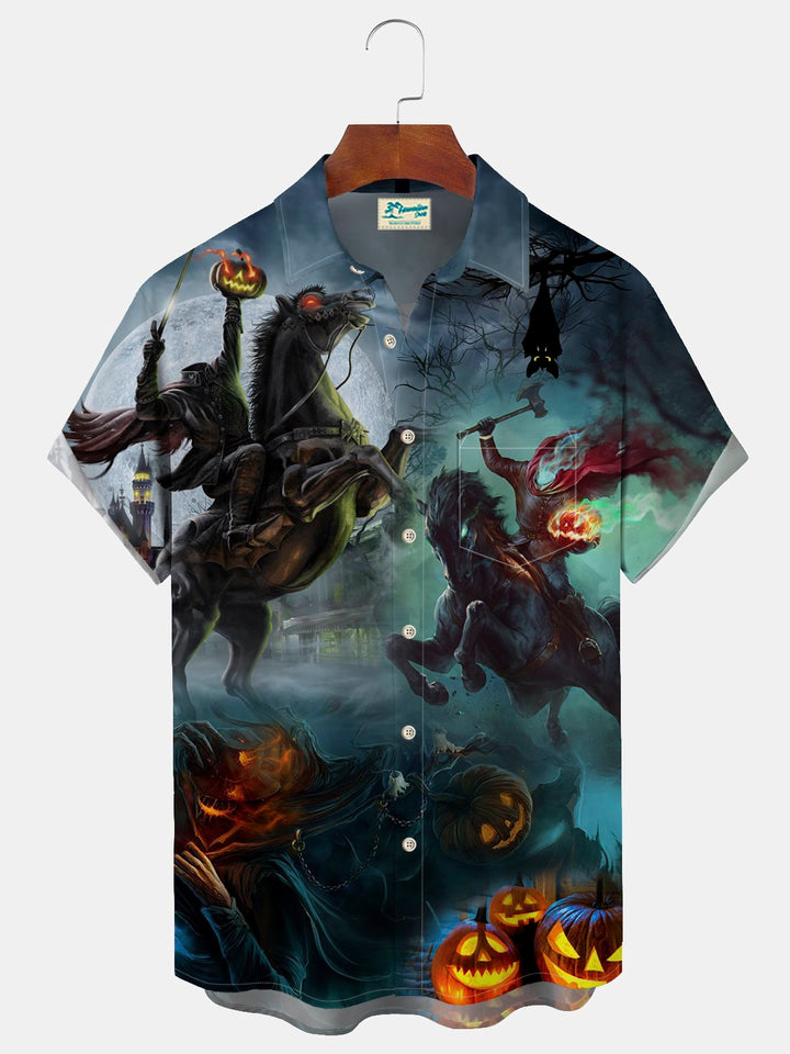 Alohadaddy Headless Horseman Halloween Print Men&