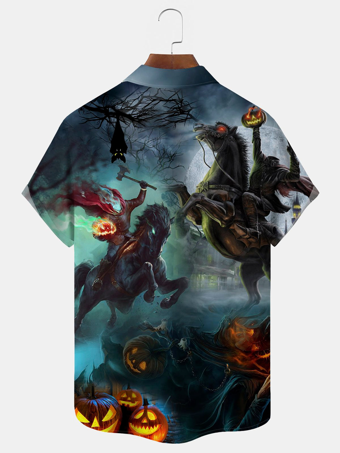 Alohadaddy Headless Horseman Halloween Print Men&