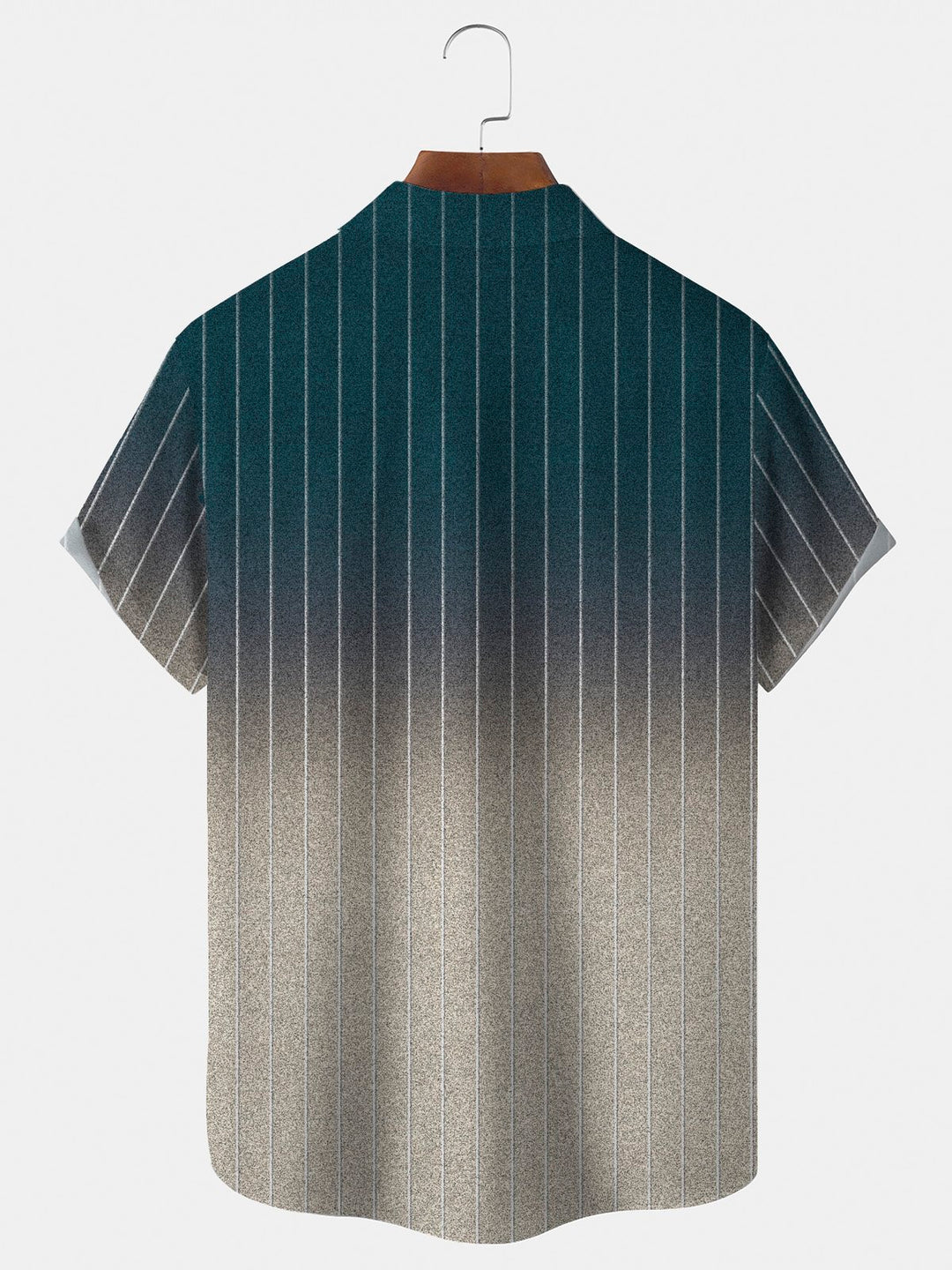 Alohadaddy Vintage Gradient Stripe Print Men&