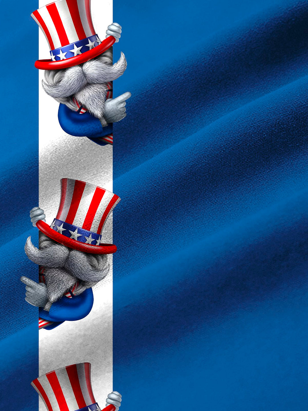 Camisa hawaiana extragrande con bolsillos y estampado de gnomos y bandera de Alohadaddy para hombre
