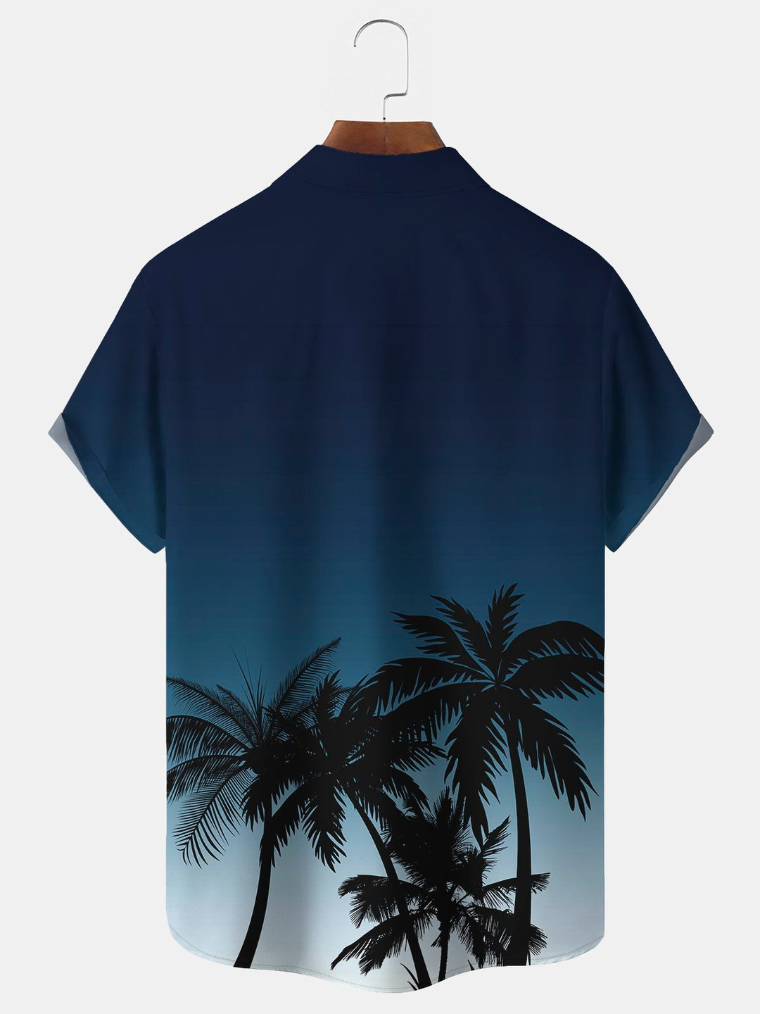 Alohadaddy Ombre Coconut Tree Print Beach Men&