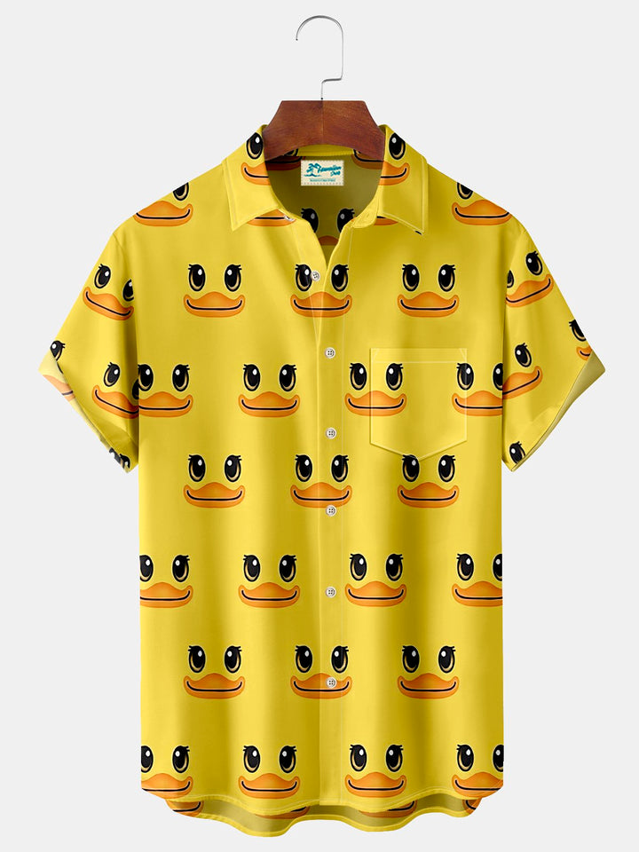 Alohadaddy Cute Duck Print  Men&