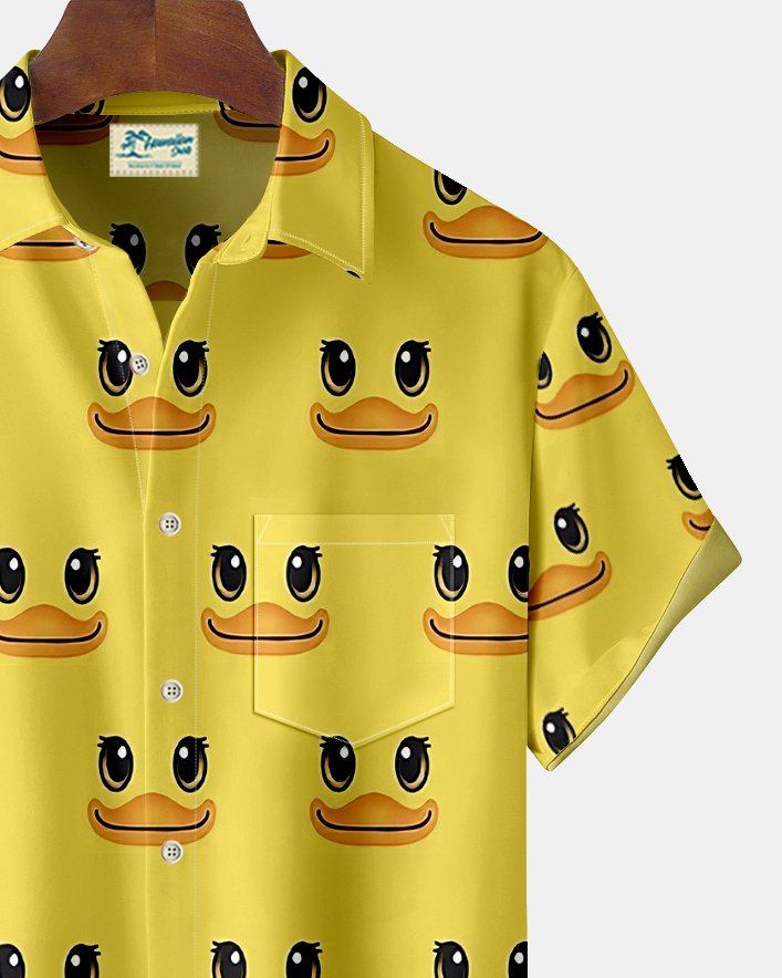 Alohadaddy Cute Duck Print  Men&