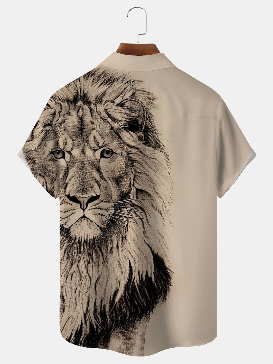Alohadaddy Vintage Lion Print Men&