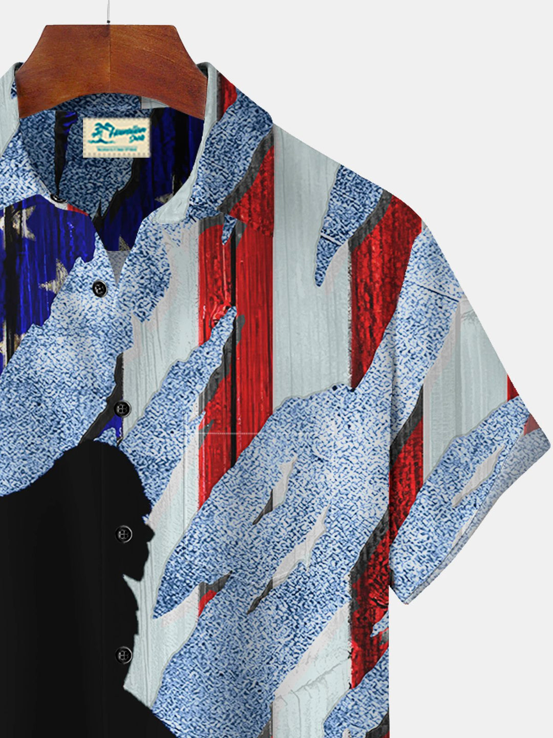 Alohadaddy Holiday National Flag Printed Men&