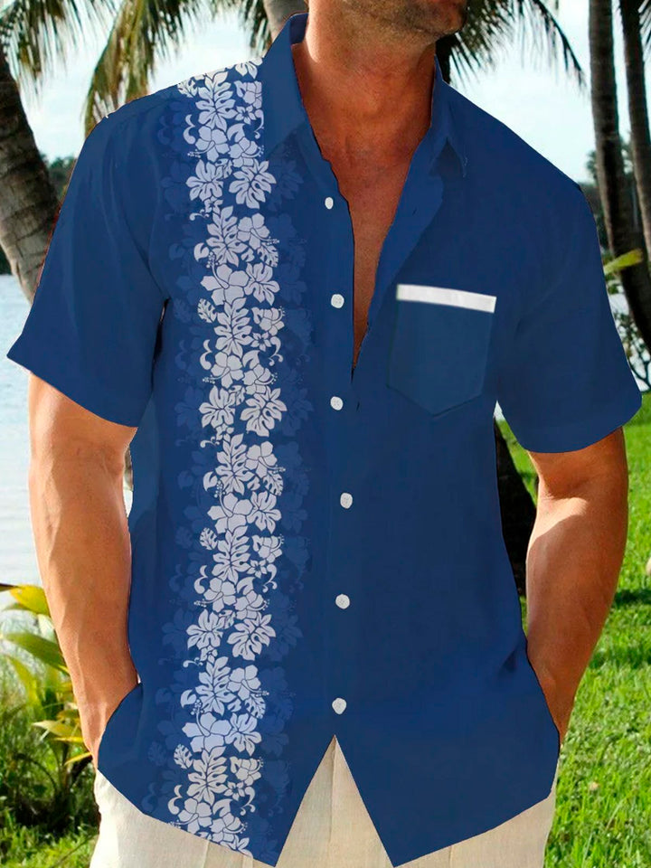 Alohadaddy Hawaiian Floral Print Men&