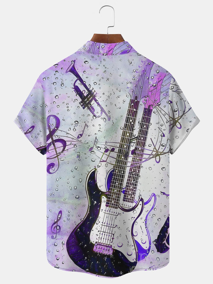 Alohadaddy Guitar Print Men&