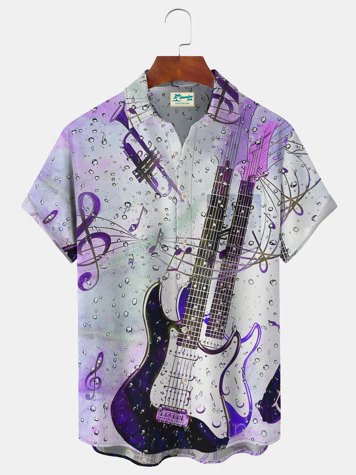 Alohadaddy Guitar Print Men&