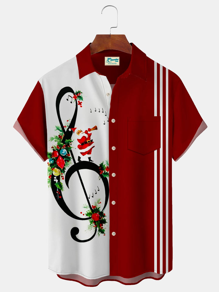 Alohadaddy Christmas Holiday Red Vintage Men&