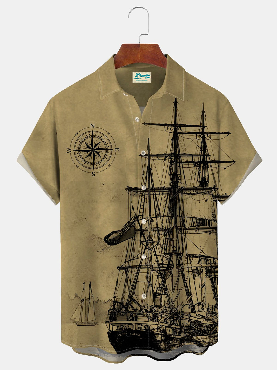 Alohadaddy Vintage Mid-Century Khaki Men&