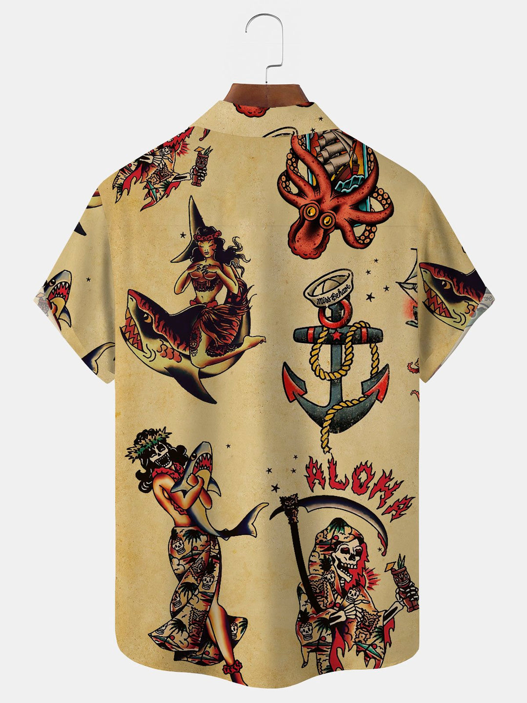 Alohadaddy Vintage Nautical Khaki Men&