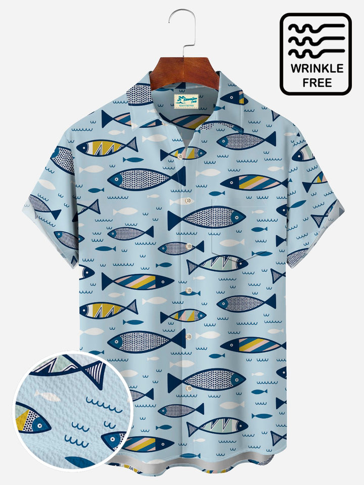 Alohadaddy Holiday Beach Blue Men&