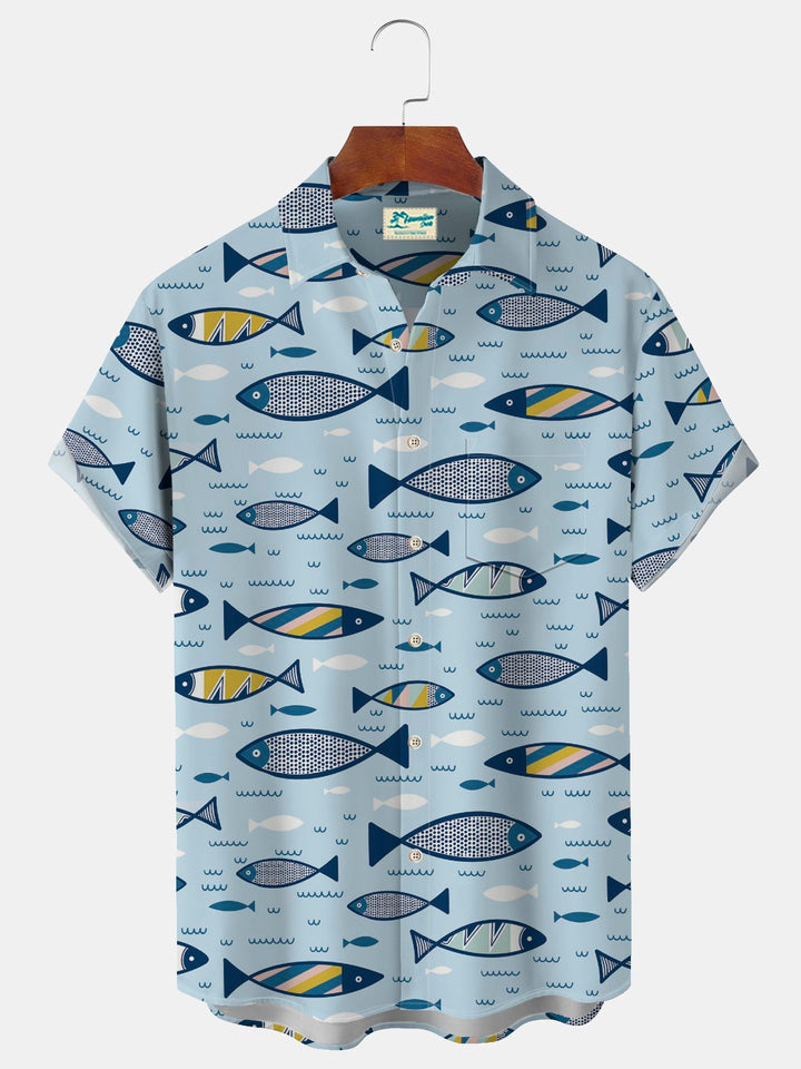 Alohadaddy Holiday Beach Blue Men&