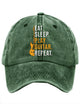 Alohadaddy men's large brim sleeping and eating guitar peaked hat