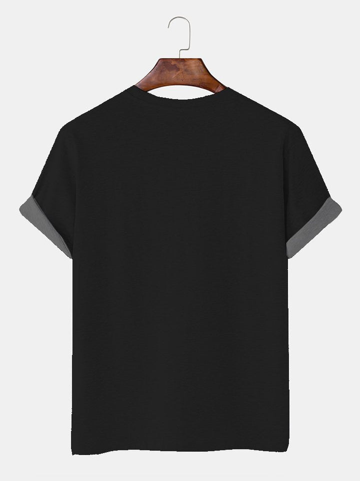 Camiseta de algodón con texto y letras con impresión gráfica divertida y sensor de ubicación de café con función de resolución de problemas de cerebro de ingeniero para hombre
