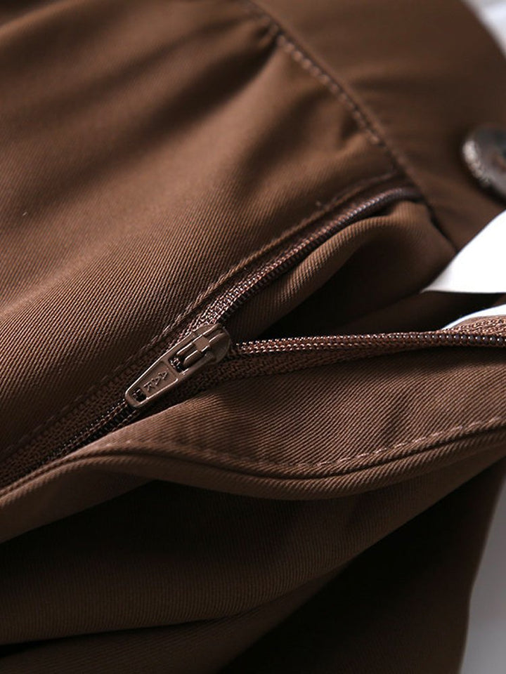 Pantalones casuales holgados tipo harén de sección fina de seda de hielo de tejido funcional para hombre
