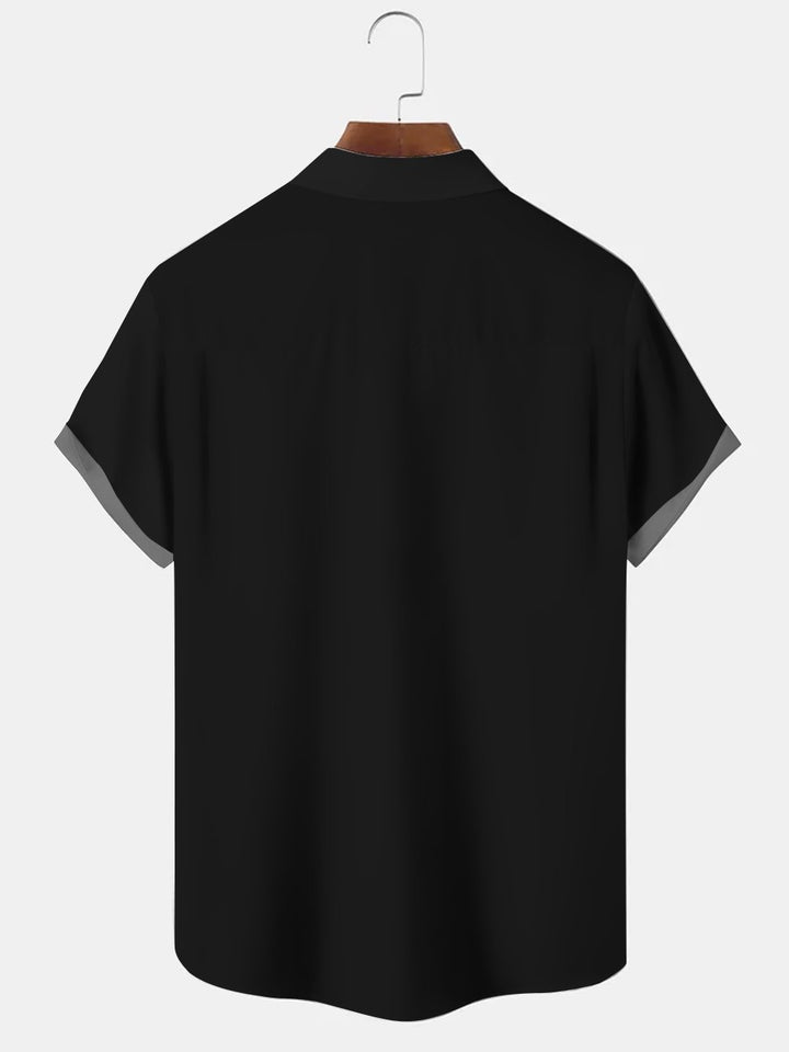 Alohadaddy Abstract Cocktail Printed Casual Plus Size Shirts