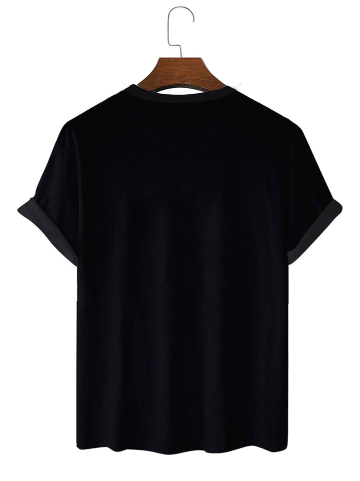 Alohadaddy Vintage Rock Guitar Printed Casual Short Sleeve T-Shirts