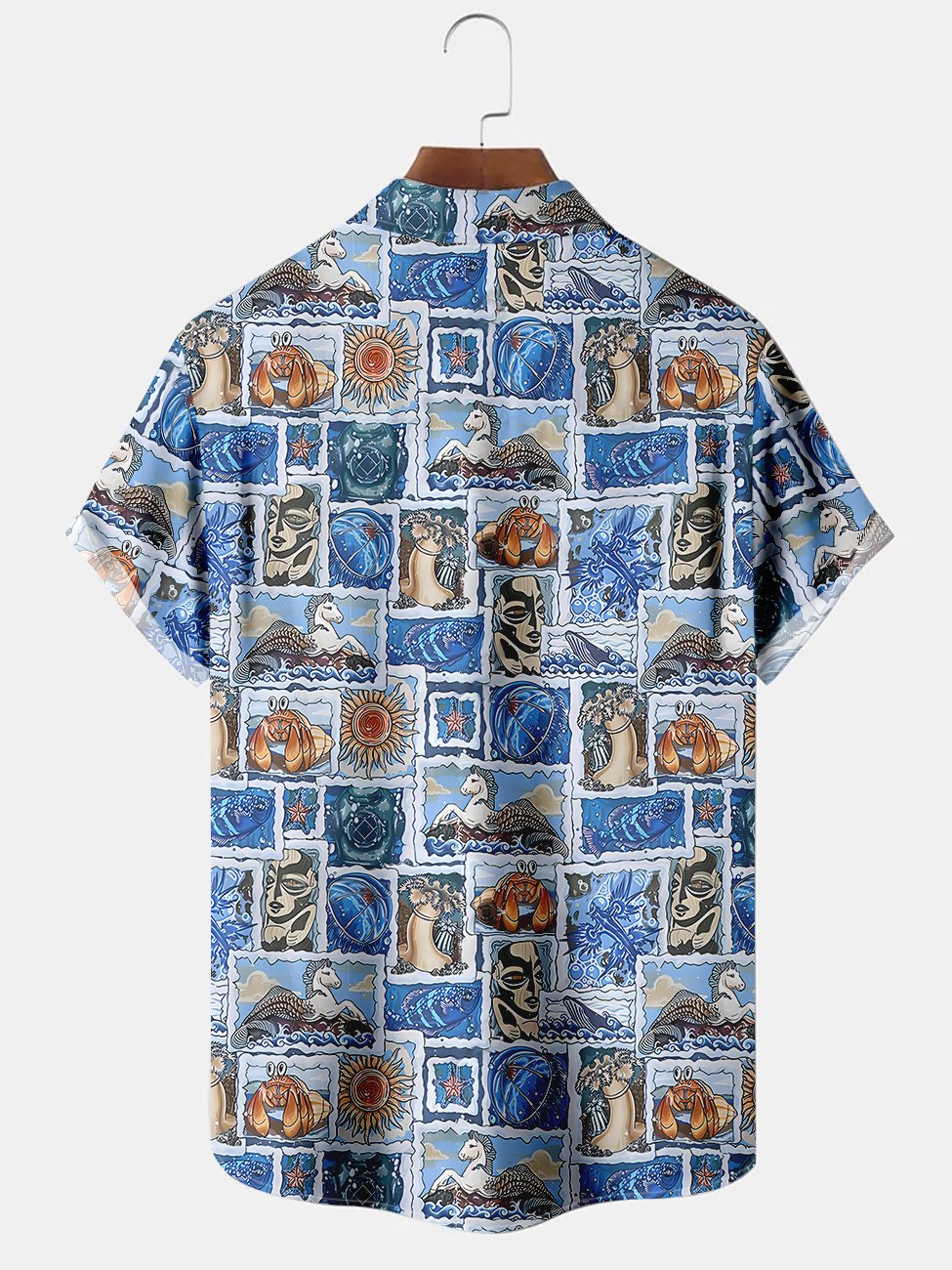 Alohadaddy Holiday Animal Printed Casual Plus Size Shirts