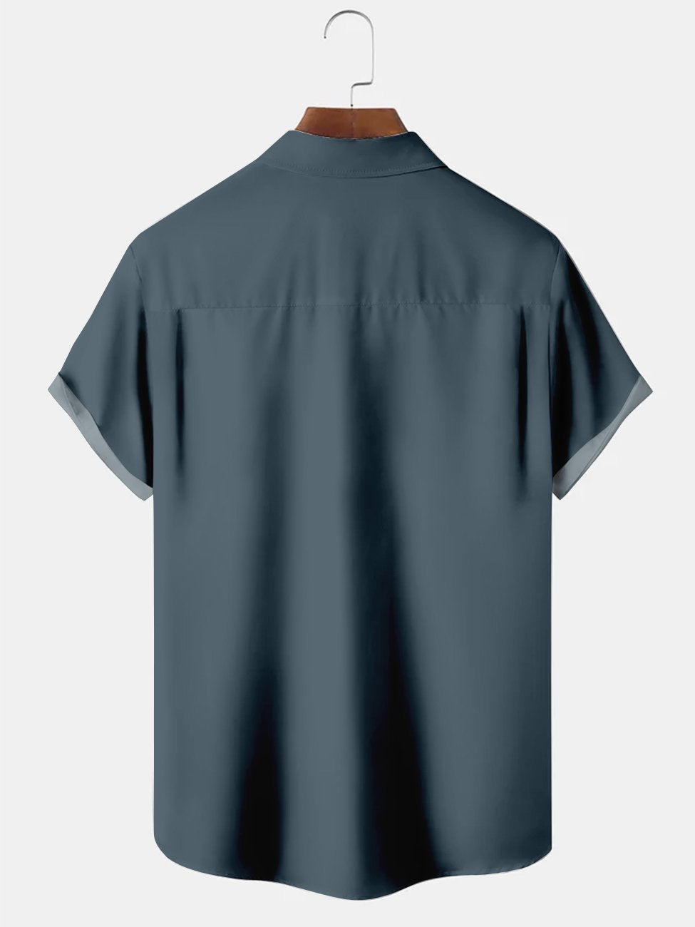 Alohadaddy Coconut Tree Contrast Printed Casual Plus Size Shirts