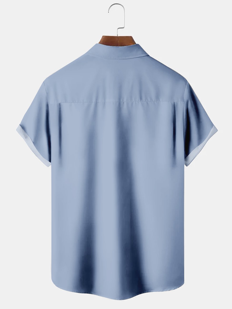 Camisas informales de talla grande con estampado navideño de Papá Noel de Alohadaddy