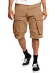 Men's Cotton Casual Premium Twill Cargo Shorts Plus Size Tall Basic