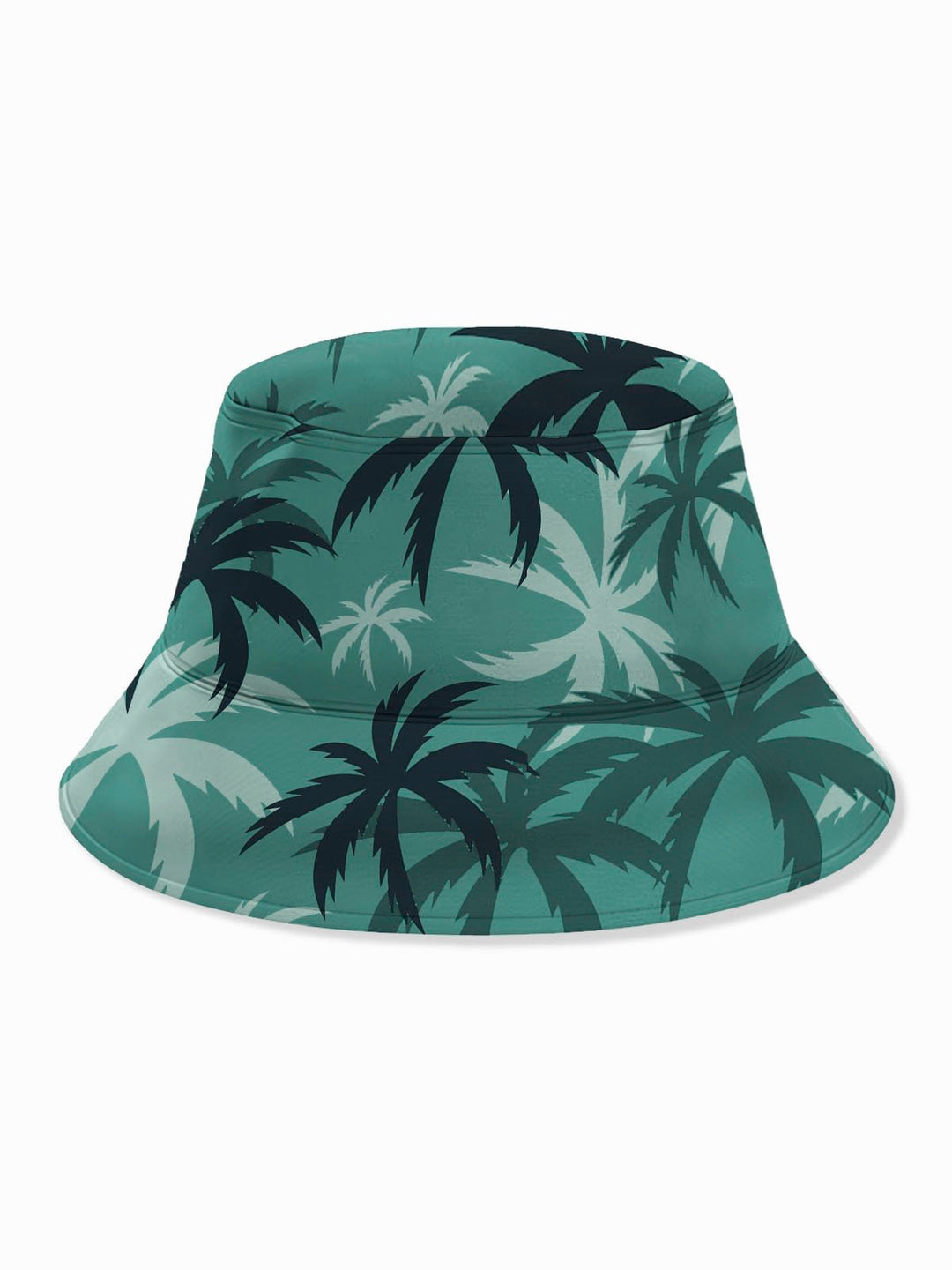 Alohadaddy Green Hawaii Series Printed Coconut Tree Hats