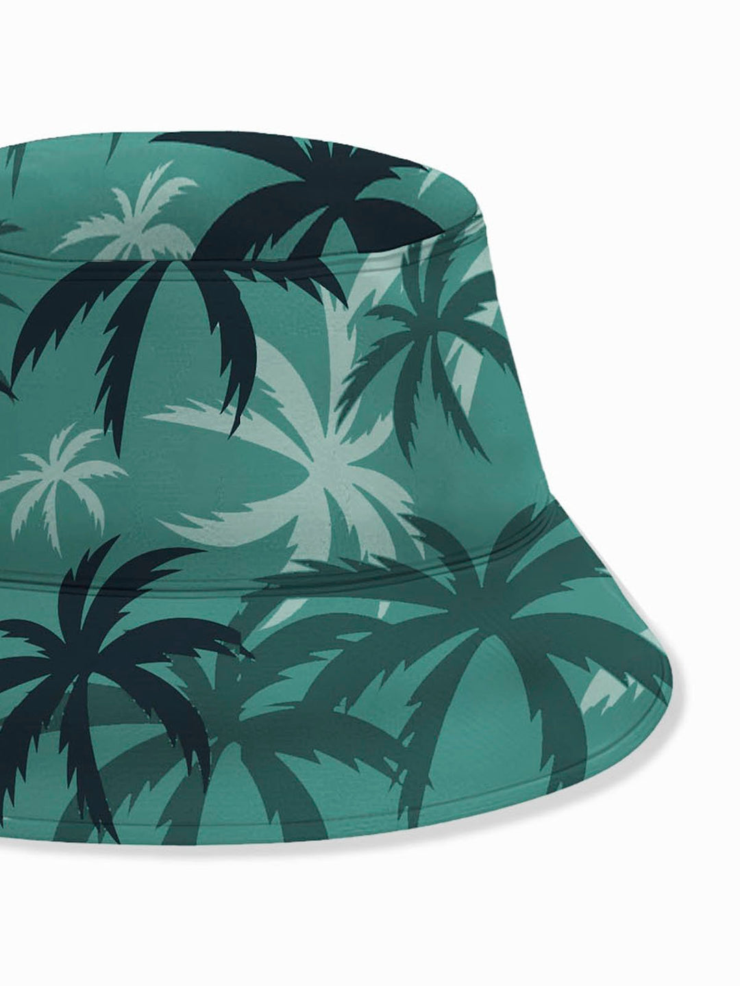 Alohadaddy Green Hawaii Series Printed Coconut Tree Hats