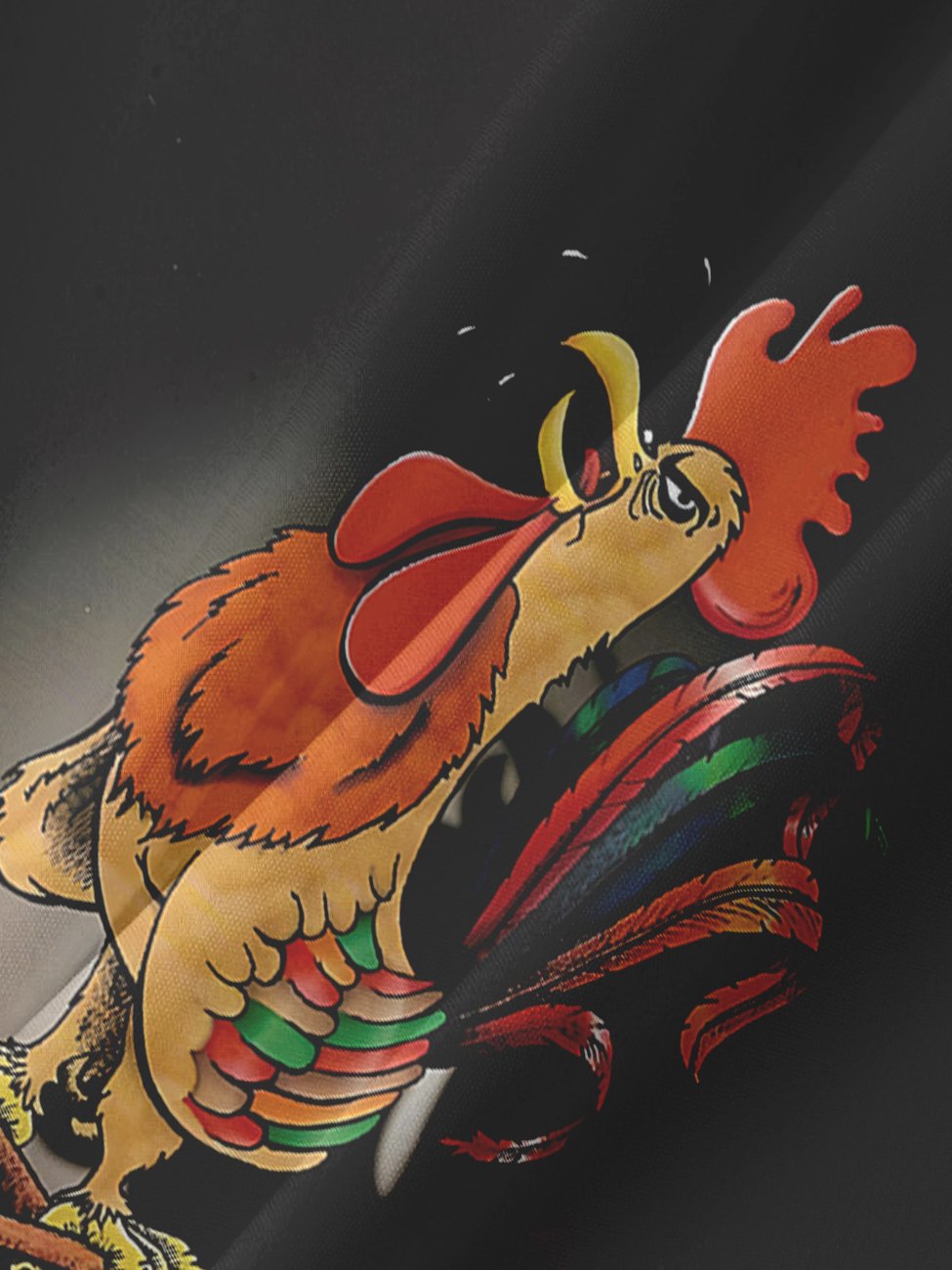 Alohadaddy Animal Cock Printed Casual Plus Size Shirts