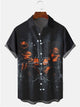 Camisas casuales de talla grande con estampado de batería de la banda musical Alohadaddy