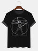 Alohadaddy Rock Music Printed Casual Short Sleeve T-Shirts