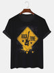 Alohadaddy Vintage Rock Guitar Printed Casual Short Sleeve T-Shirts