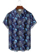 Alohadaddy Jellyfish Pattern Casual Plus Size Shirts