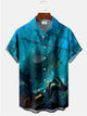 Alohadaddy Navigation Printed Casual Plus Size Shirts