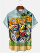 Alohadaddy Hawaii Parrot Printed Casual Plus Size Shirts